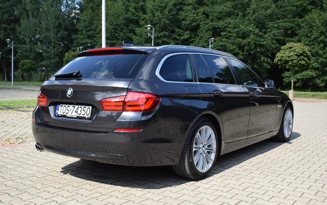 BMW Seria 5 cena 55800 przebieg: 222000, rok produkcji 2012 z Piastów małe 529